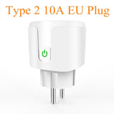 Enchufe EU wifi (Smart Plug) Progamador y funcionante mediante Google Home y Alexa.